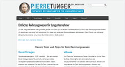 Desktop Screenshot of pierretunger.com