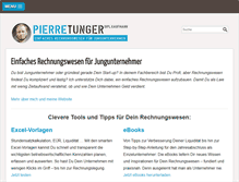 Tablet Screenshot of pierretunger.com